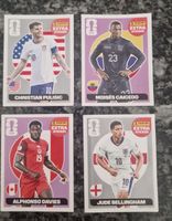 Panini Extra Sticker 4er Set Fussballer neu