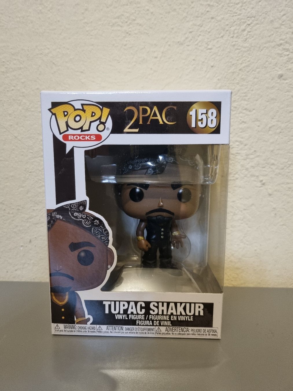 Funko Statuette: Funko POP Rocks 2PAC Tupac Shakur n°158 – Nuovo (secondo la descrizione) da Château-d'Oex venduto da mae_6pqm