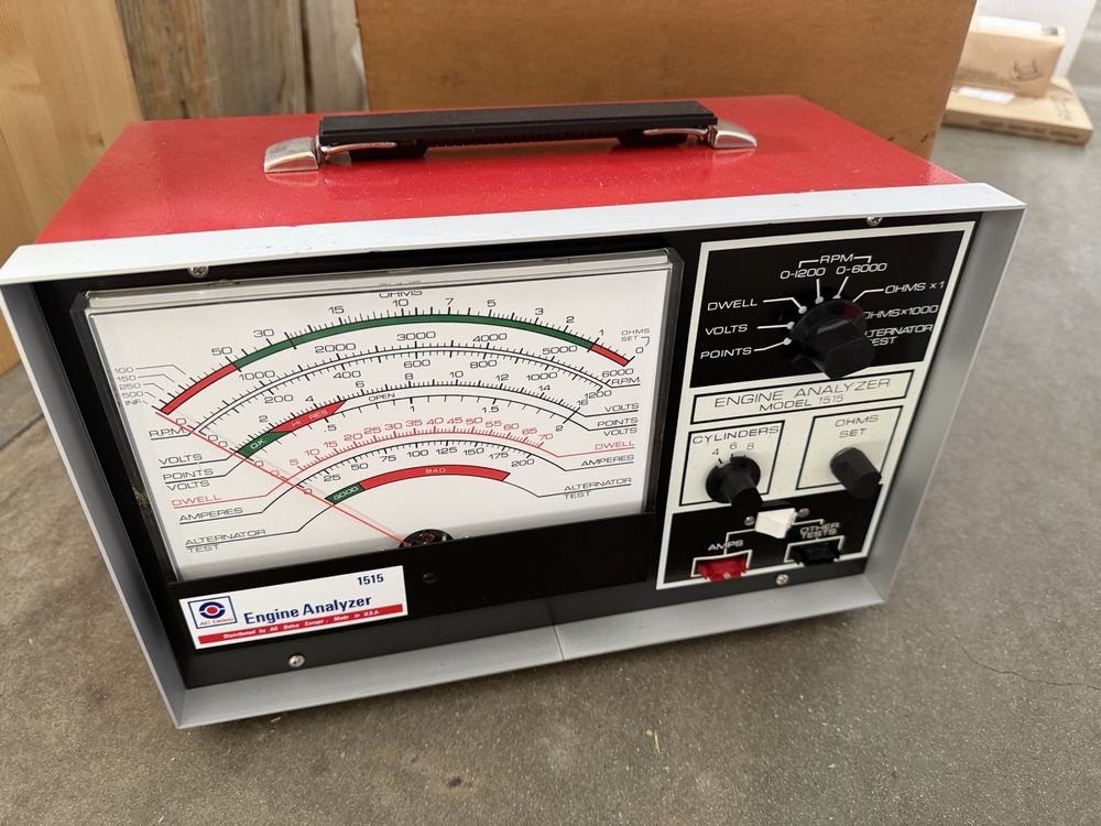 Vintage Motor Diagnostik Gerät Engine Analyzer Model 1515 (Gebraucht ...