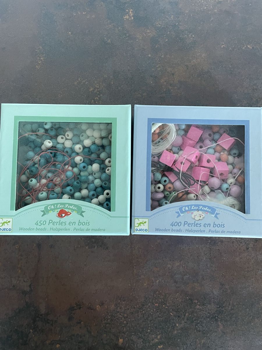 Kit bricolage: Holzperlen zum Schmuck basteln – Usato da Fehraltorf venduto da Nadja0205