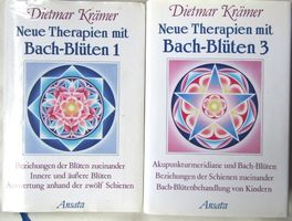 Neue Therapien mit Bachblüten Bd. 1 u. 3  D. Krämer - Ansata