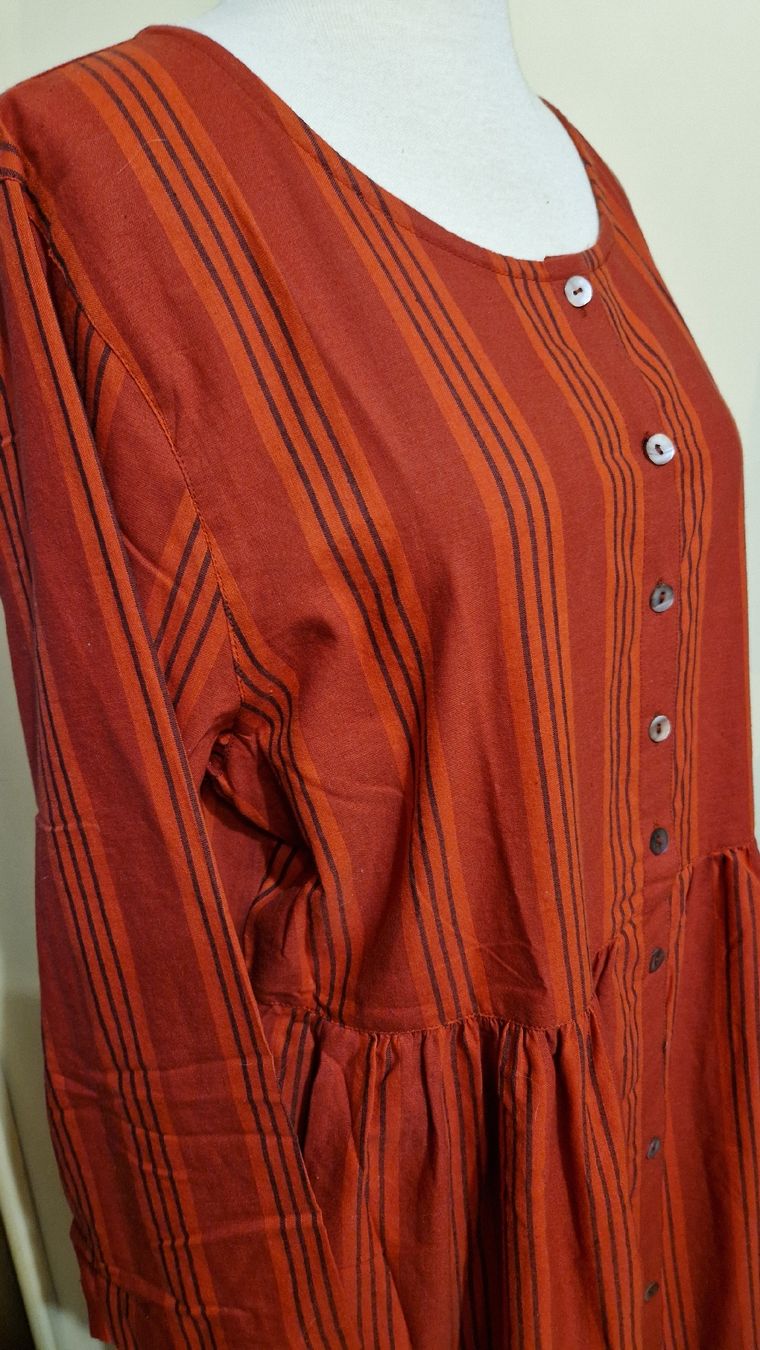 Gudrun Sjöden Vestiti: Neues Gudrun Sjöden Kleid "Sofia", Gr. L, rot-schwarz gestr. – Nuovo (secondo la descrizione) da Oberengstringen venduto da Sheera7 1