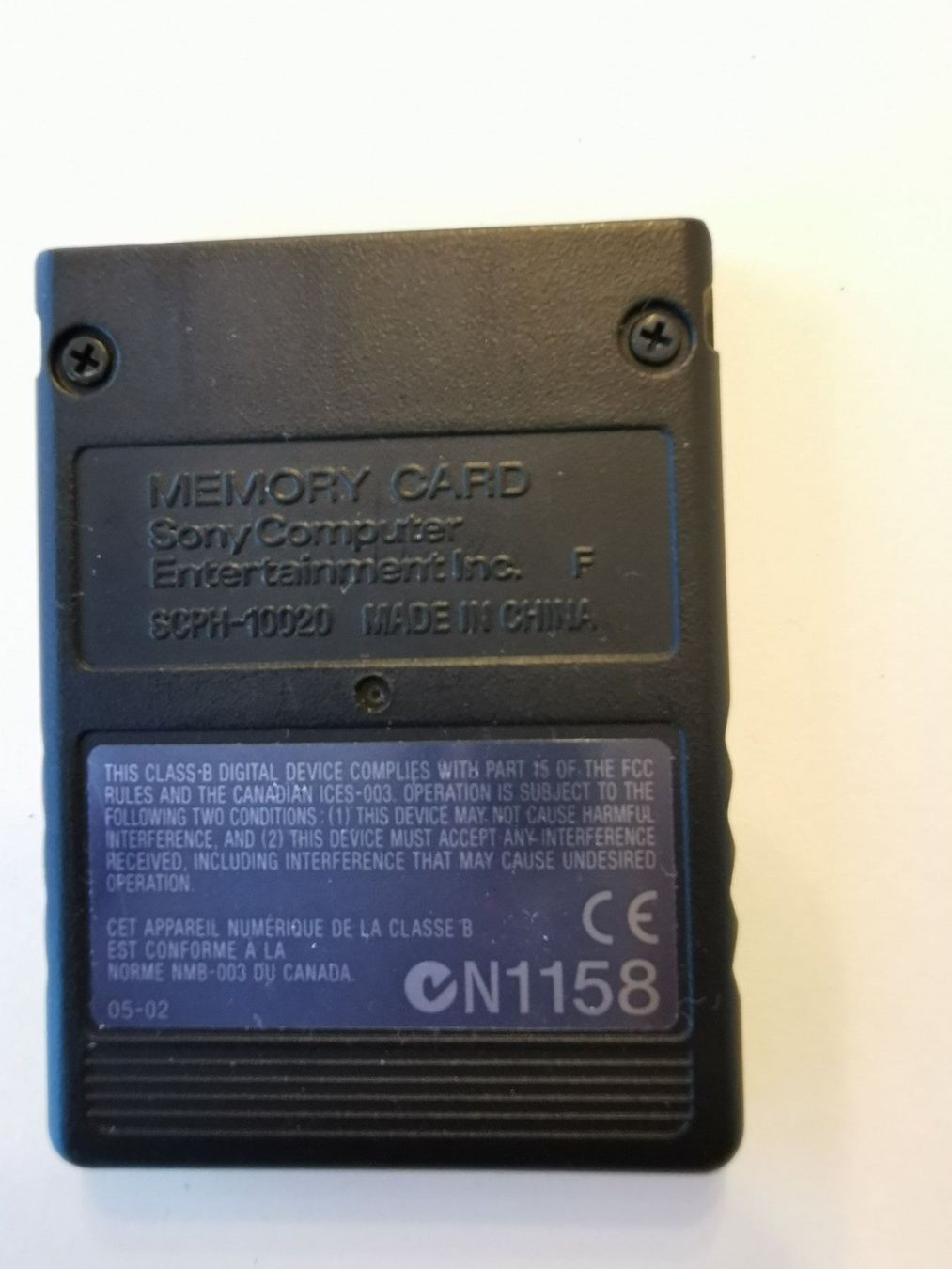Sony Memory unit & Memory card: Ps 2 - Memory Card 8MB – Usato da Lenzburg venduto da eyworld 1