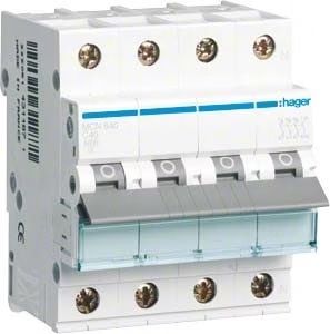 Hager Elektronikbauteile: Hager Leitungsschutzschalter, 4-polig, C20 – Neu (gemäss Beschreibung) aus Bergdietikon von Flodri