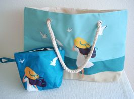 Freizeit-Tasche & Kosmetiktasche mit Isotherm-Beschichtung