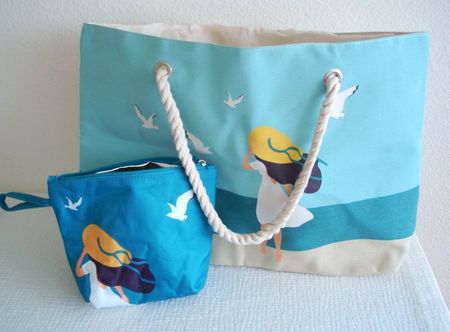 Freizeit-Tasche & Kosmetiktasche mit Isotherm-Beschichtung