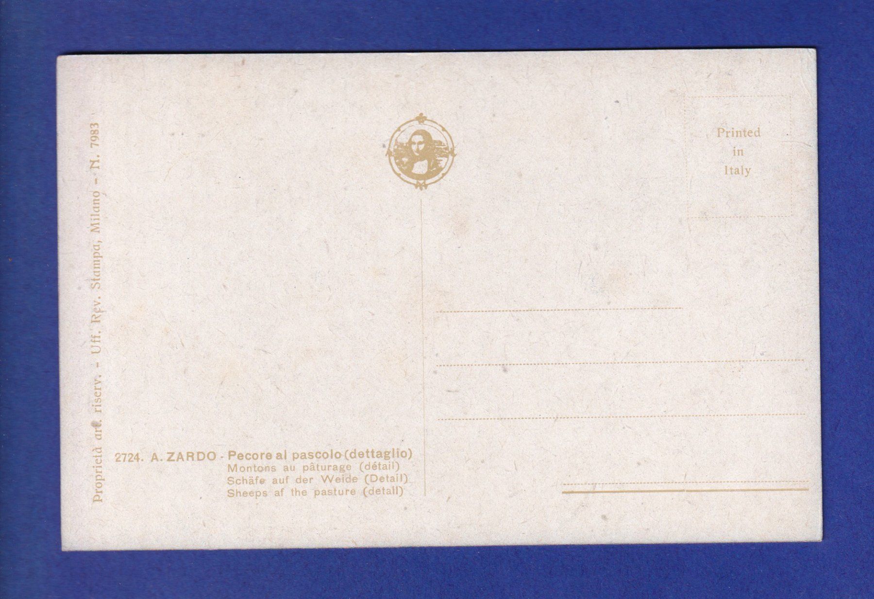 Cartoline postali: MOUTON – Usato da Pully venduto da nicecards-shop 1
