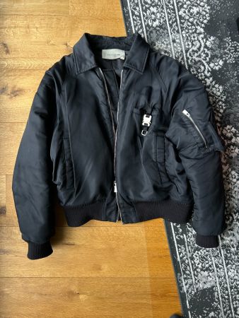 1017 ALYX 9SM Schwarze Bomberjacke