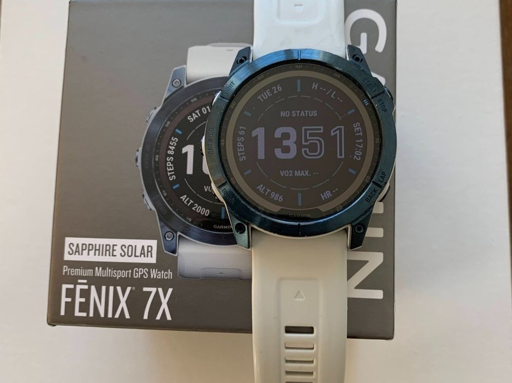 Garmin Fenix 7x Sapphire Titanium Solar Uhr | Kaufen auf Ricardo