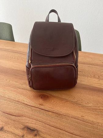 Rucksack - Braun - FANTINI PELLETTERIA