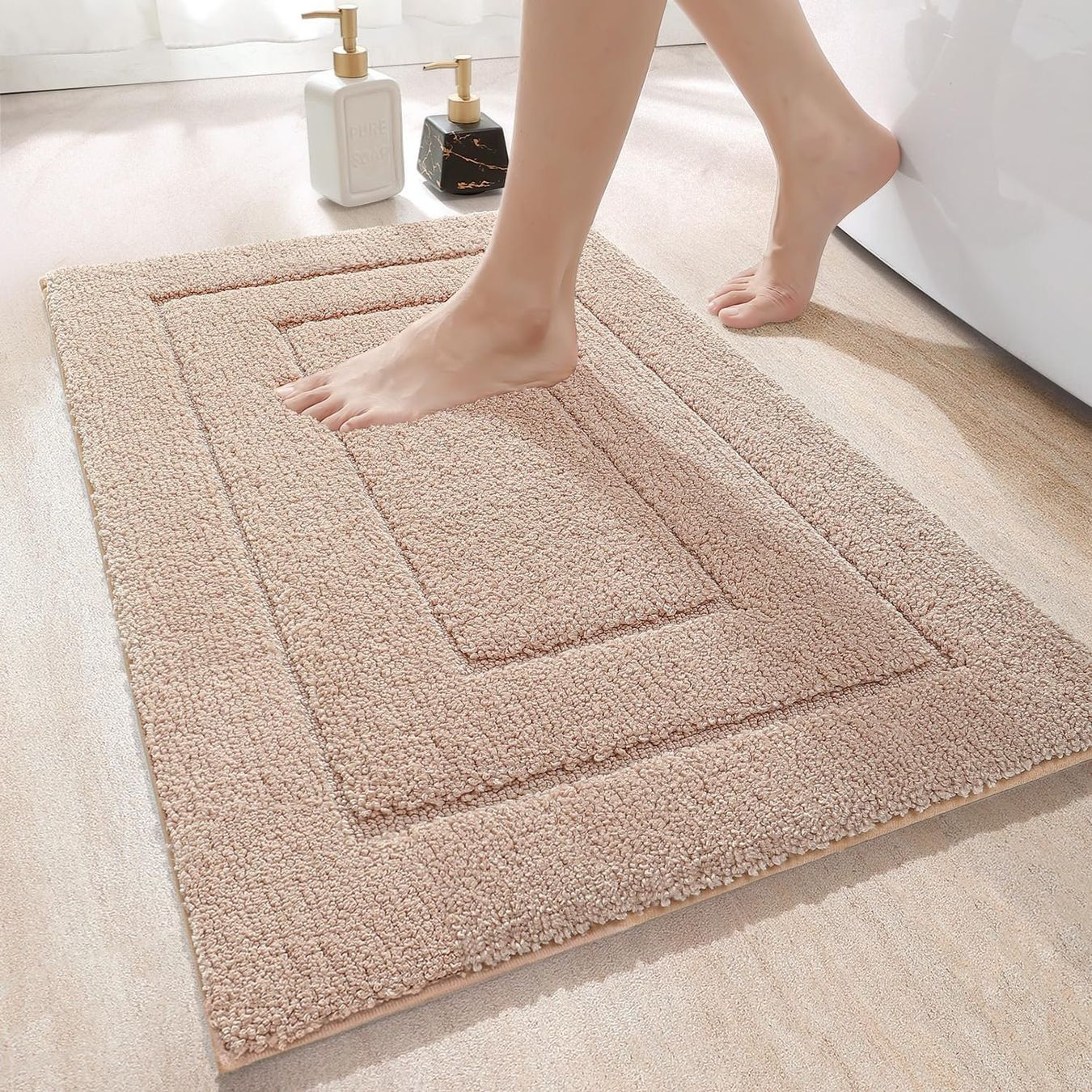 Tappetini fitness: Badteppich rutschfest 40 x 60 cm – Nuovo e nell'imballaggio originale da Nuglar venduto da SaleRitter