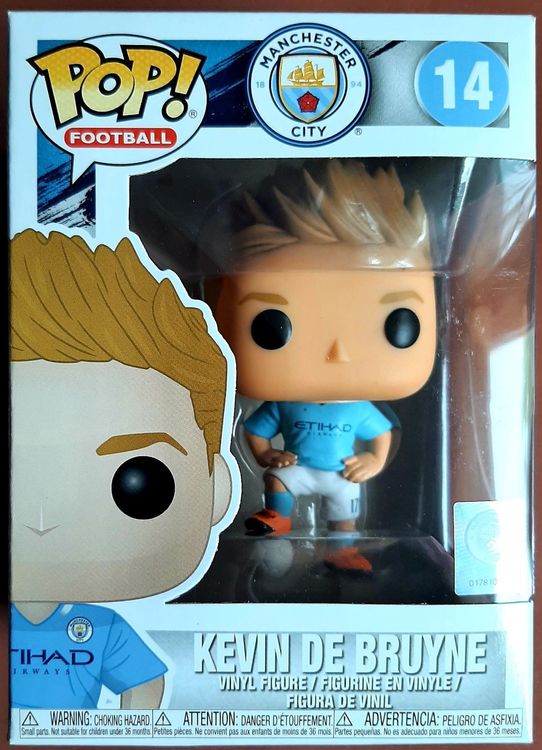 Figurine Funko Pop! Football: Manchester City - Bernardo Silva pas cher