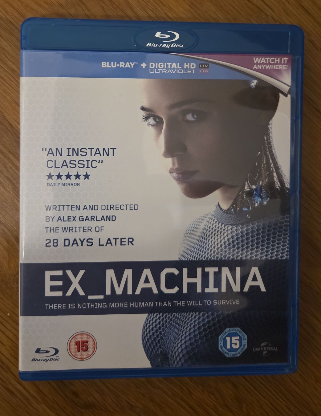 Tutti i DVDs: Ex Machina - Blu-ray – Nuovo (secondo la descrizione) da Fehraltorf venduto da mugr01