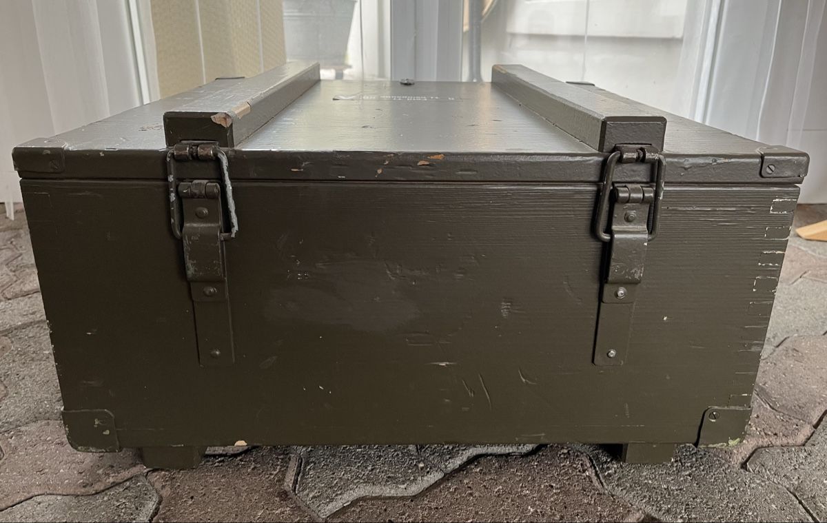 Casse di trasporto: Armee - Kiste aus Holz – Usato da Wetzikon ZH venduto da seli03 5