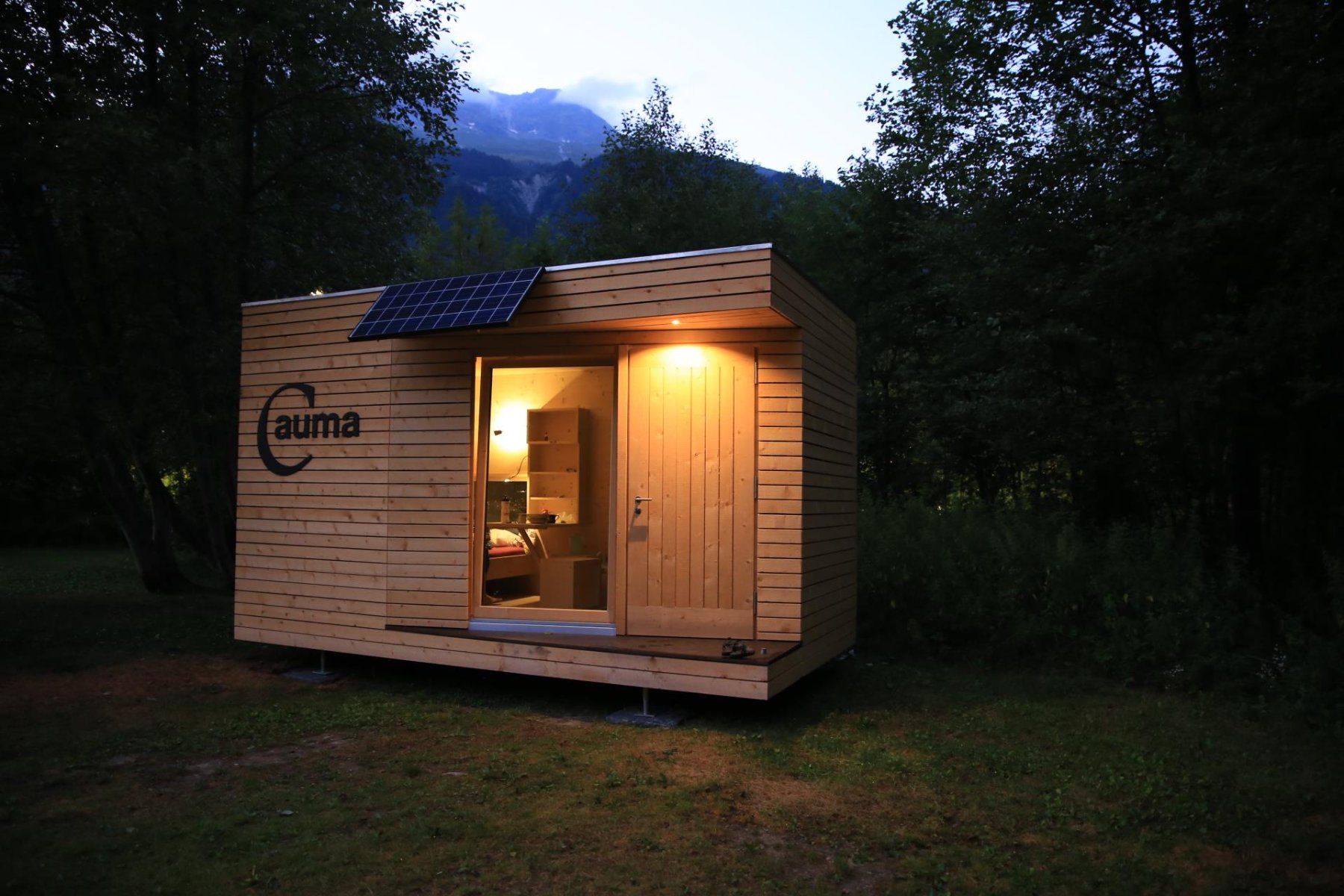 Mobilhome: Wohnbox / Tinyhouse aus Fichtenholz – Gebraucht aus Trun von T.MaissenSA 2