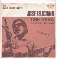 José Feliciano  --  Che Sara   Single7