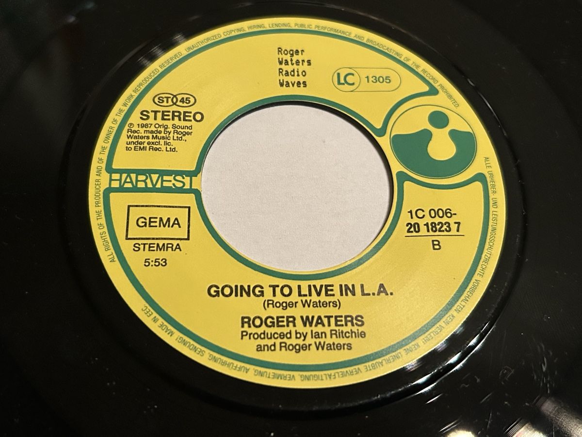 Schallplatten: Roger Waters Pink Floyd. 1987. Radio Waves – Gebraucht aus Faulensee von Mizuno06 6