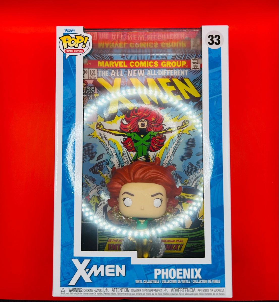 Funko Figuren: Funko Pop! Comic Covers – X-Men Phoenix #33 – Neu und originalverpackt aus Winterthur von Box4Fun