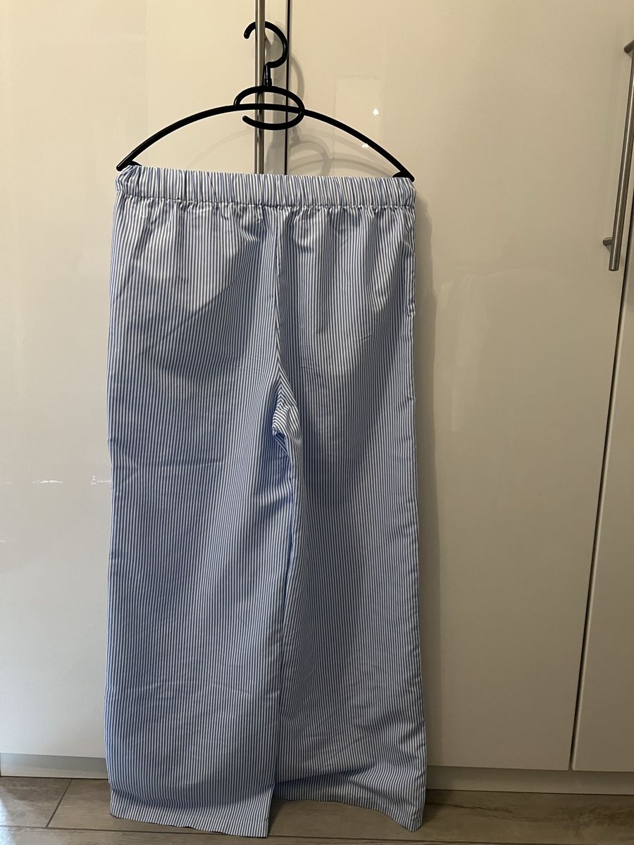 Shein Pantaloni: Sommerhose mit blauen Streifen – Usato da Dietikon venduto da Mischi2167 2