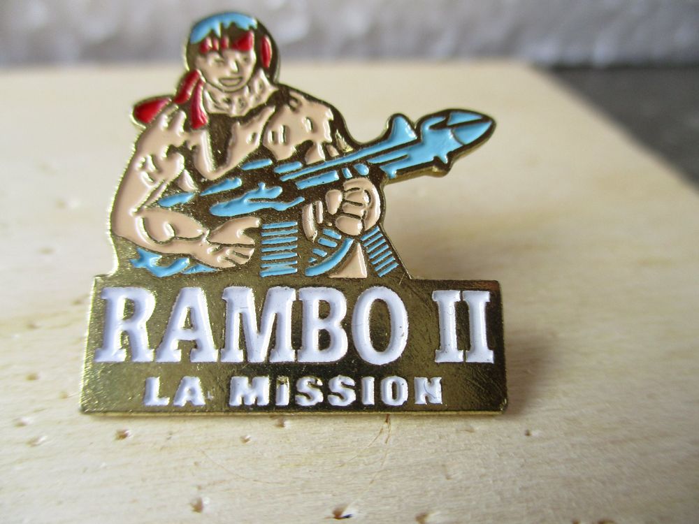 Rambo 2 Silvester Stallone Pin (Neu (gemäss Beschreibung)) in Felsberg ...