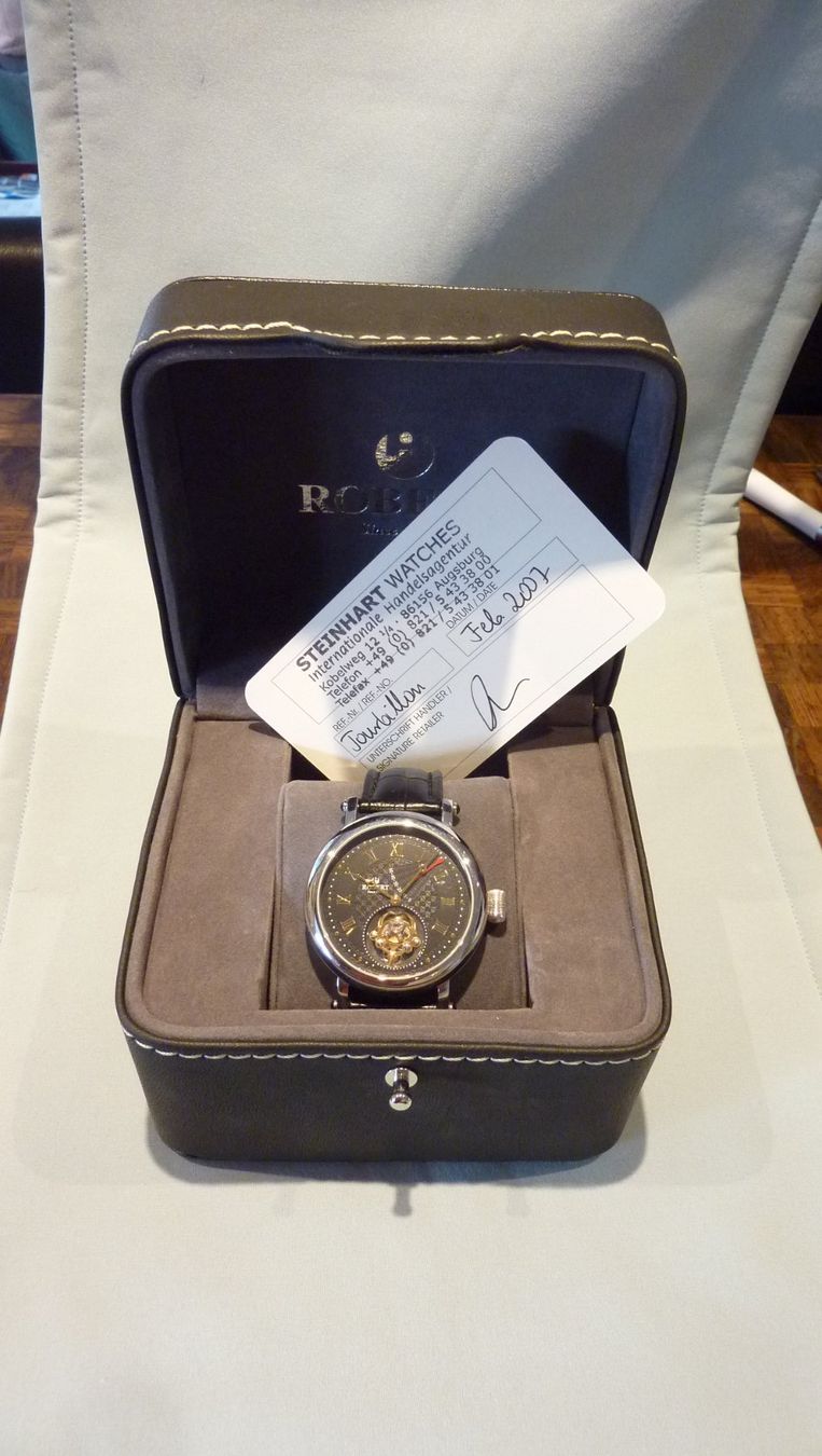 Orologi: Echtes Tourbillon, Glasboden,  Full Set – Nuovo (secondo la descrizione) da Reinach venduto da Kerlchen 6