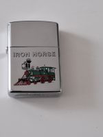 Zippo Feuerzeug Iron Horse Modell chrom sehr guter Zustand! 