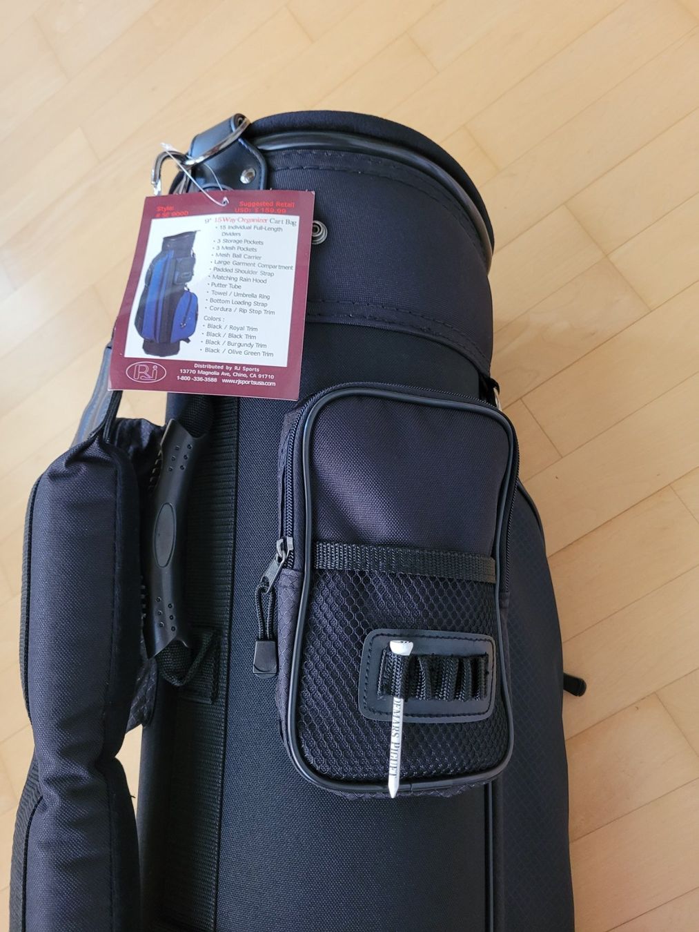 Mazze & Set: schwarzer Golf Bag – Nuovo e nell'imballaggio originale da Zürich venduto da Snooker6 1
