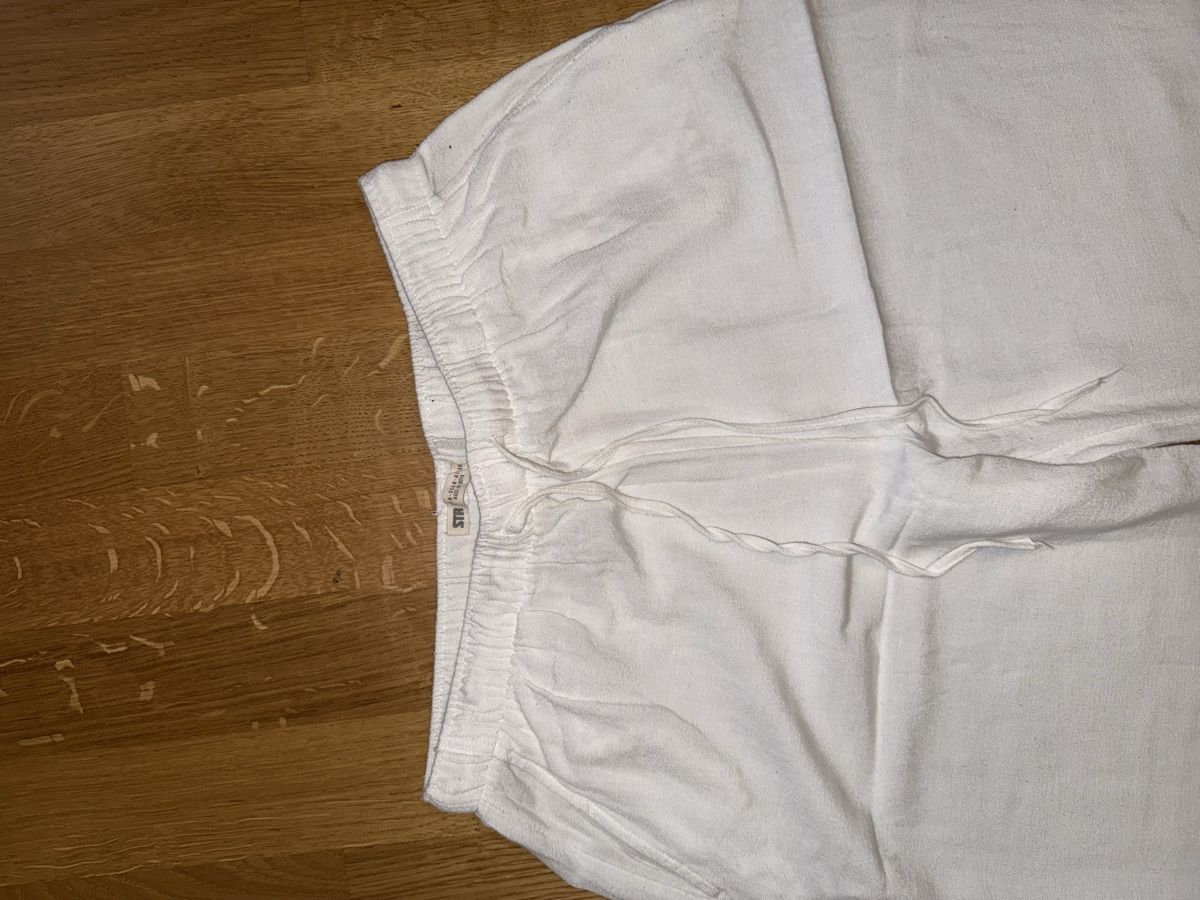 Pantaloni: Leinenhose weiss Grösse M – Usato da Mörschwil venduto da Seegurke18 1