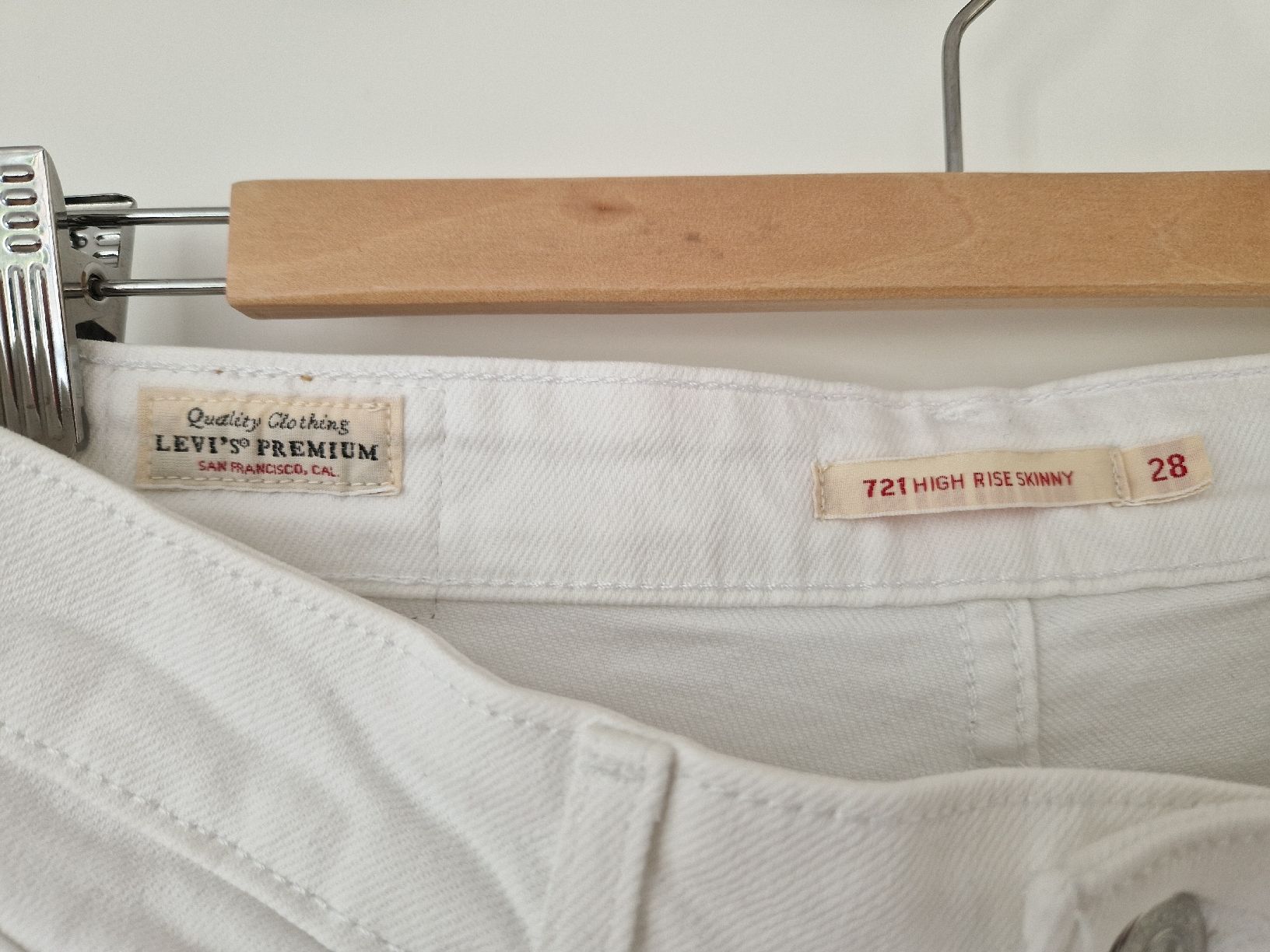 Levi's Jeans: weisse Jeans, Levis, Gr. 28 – Neu (gemäss Beschreibung) aus Winterthur von jamz77d 2