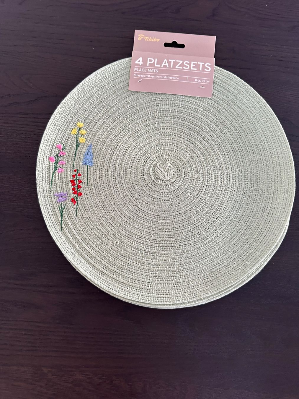 Untersetzer: 4 Platzsets von Tschibo neu – Neu und originalverpackt aus Lustmühle von sar_7xmy