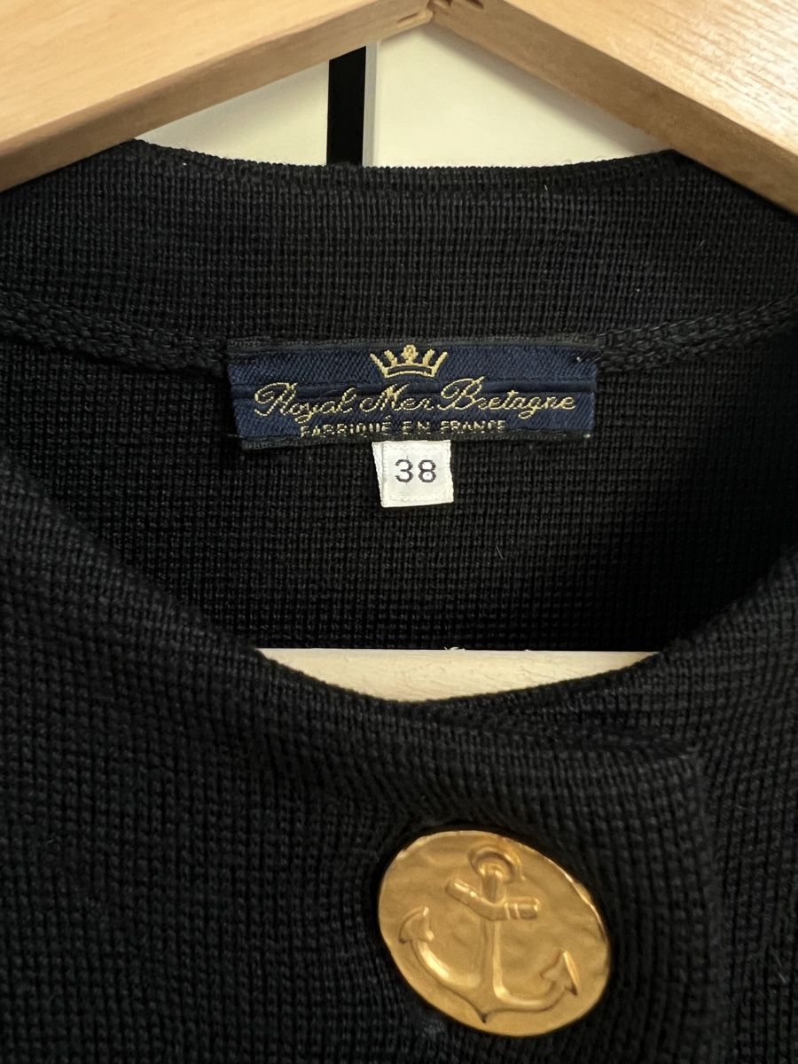 Maglioni & Felpe: Schwarzer Pullover Cardigan Gr. 38 Royal Mer Bretagne – Usato da Menzingen venduto da nas_6ncr 3