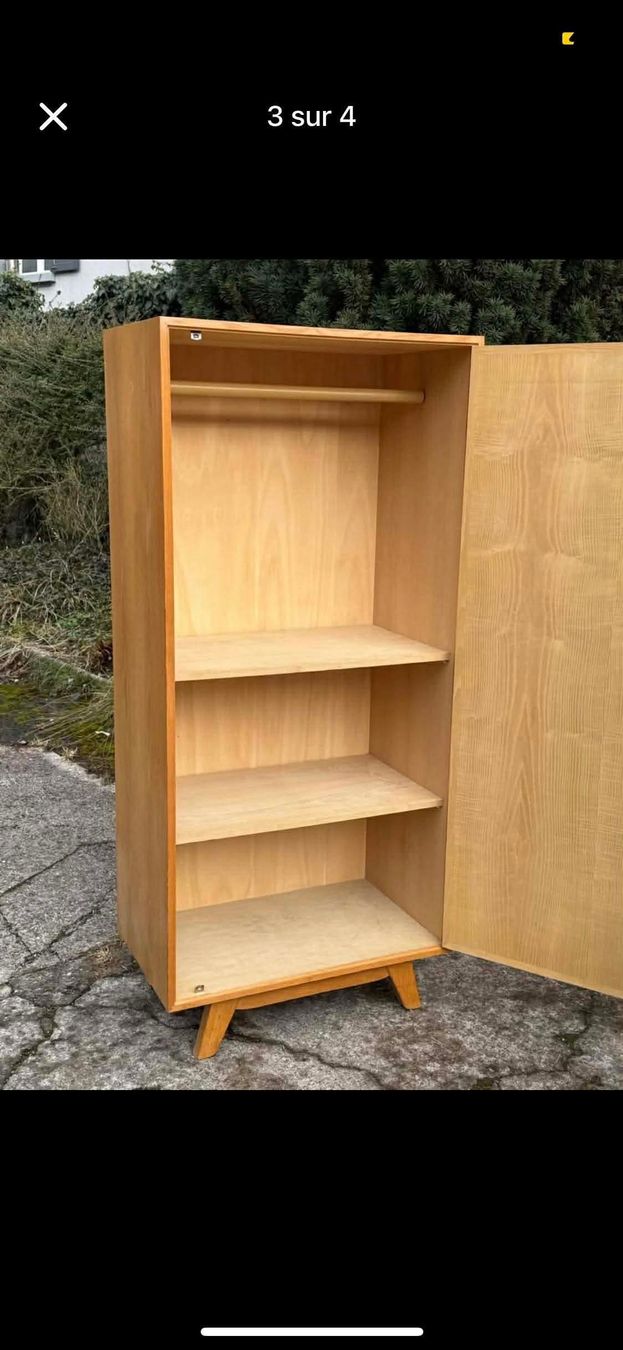 Schränke: armoire en bois aux pied compas – Gebraucht aus Crissier von BaptiH 4