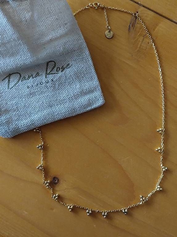 Catenine: Collier doré, Dana Rose Bijoux, neuf – Usato da Genève venduto da LauraB