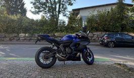Motorrad Yamaha R7 Blau Guter Zustand