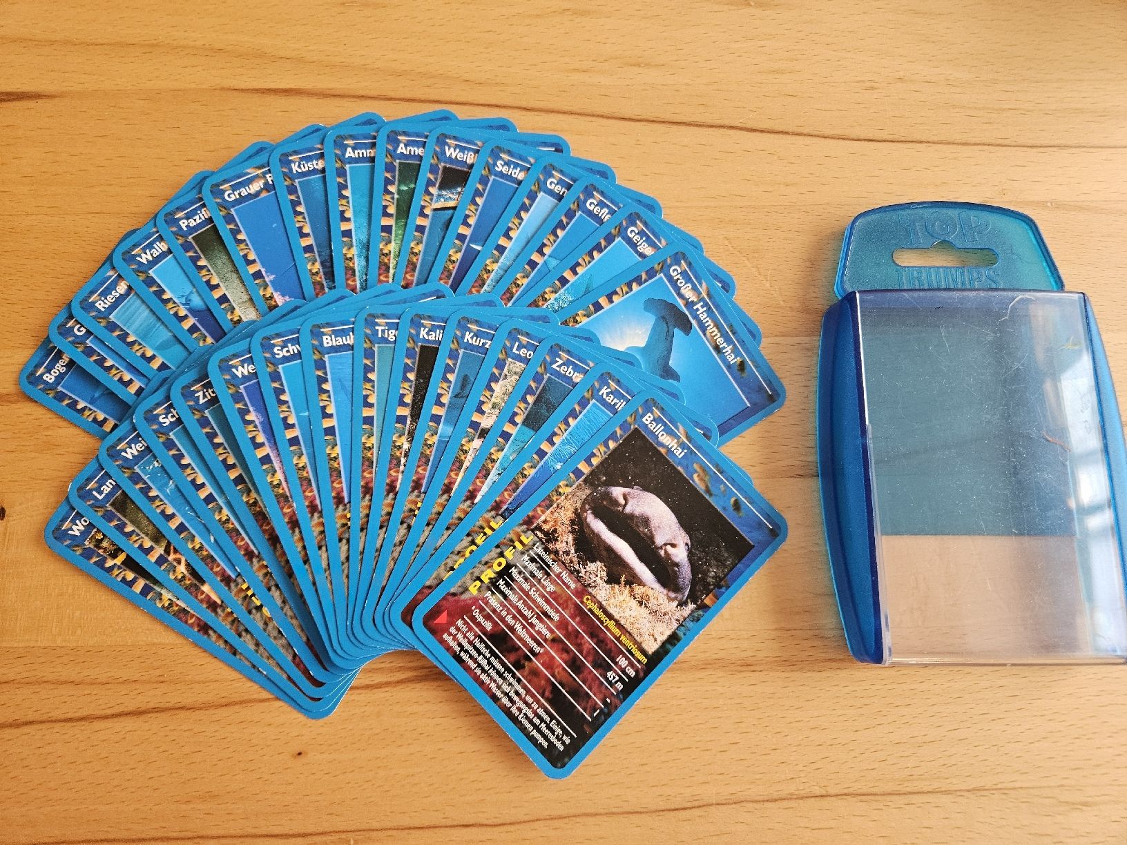 Giochi: Top Trumps Haie Set mit Box  – Usato da Winterthur venduto da melac
