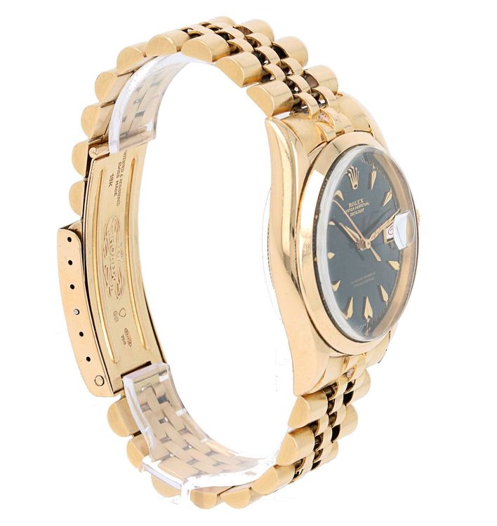 Rolex Orologi: Rolex Datejust Black Gilt  Yellow 6604 – Usato da Stabio venduto da phi_k5ws 4