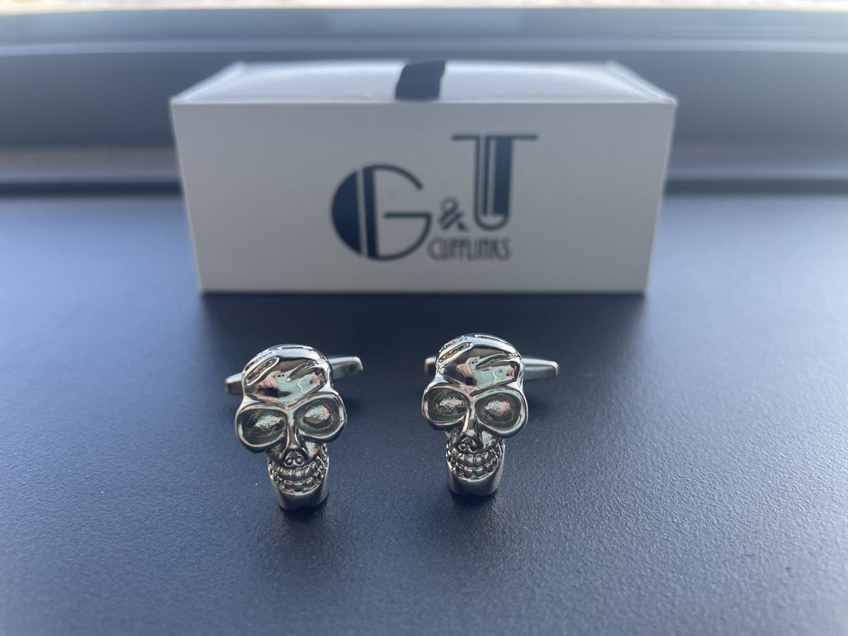 Gemelli: SKULL CUFFLINKS – Nuovo (secondo la descrizione) da Zürich venduto da ayl_5wmh