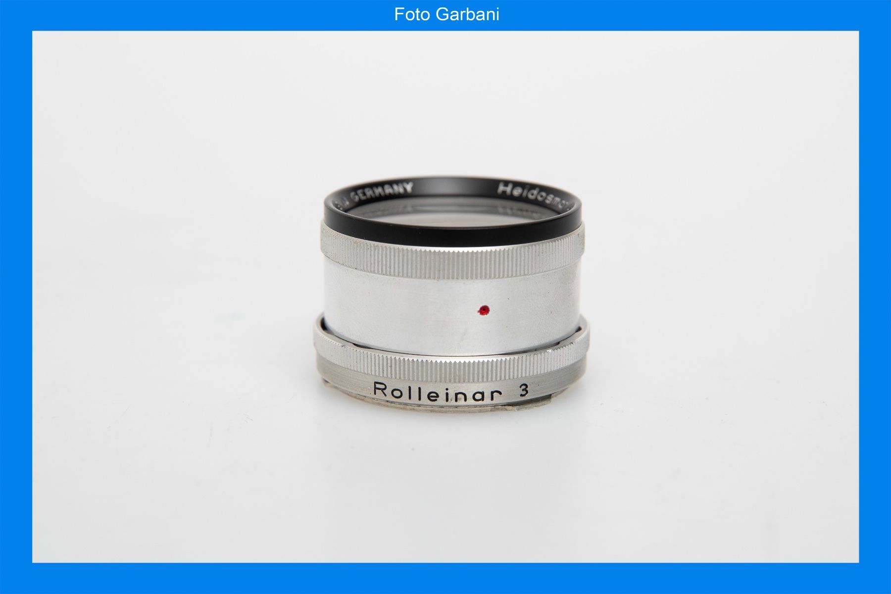 Rollei Obiettivi: Rollei Heidosmat-Rolleinar 3 – Usato da Muralto venduto da FotoGarbani