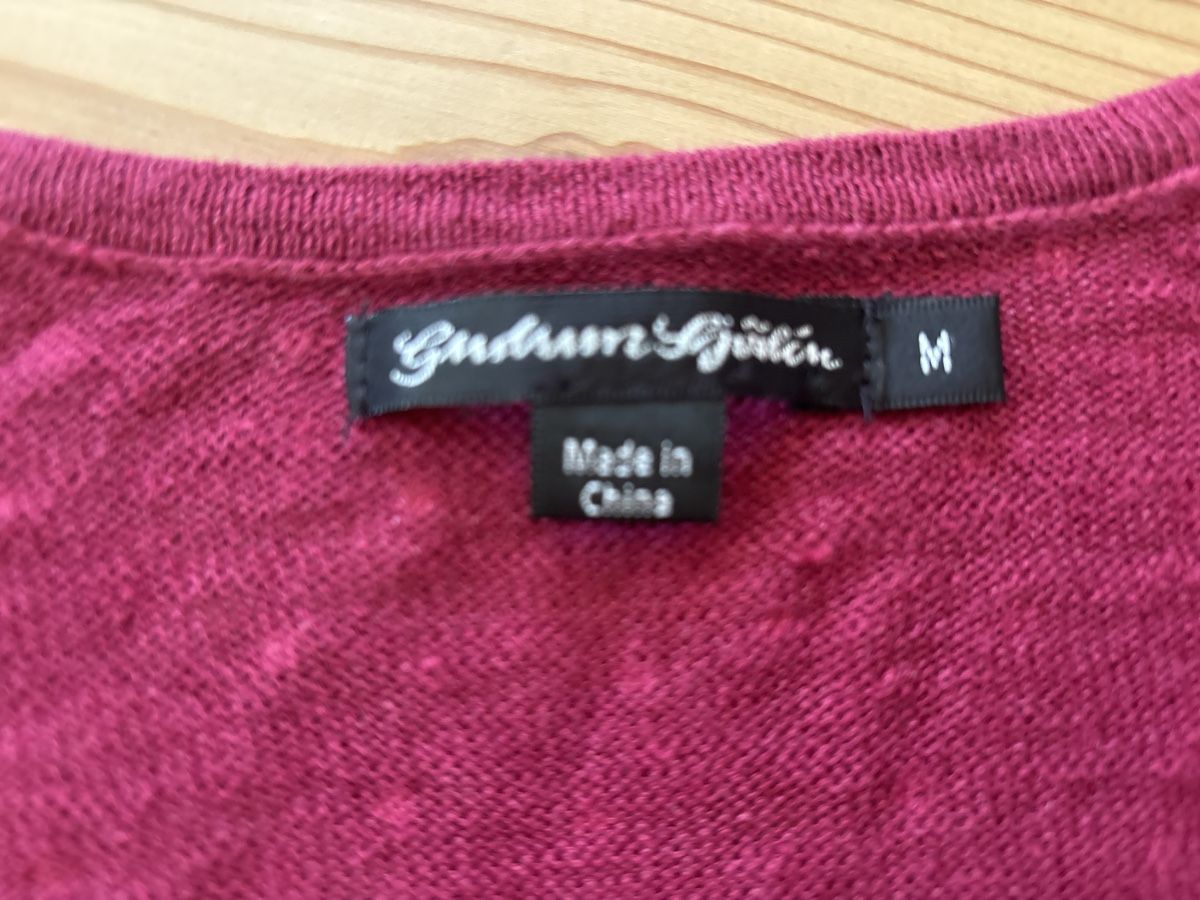 Gudrun Sjöden Gilet & Giacche senza maniche: GUDRUN SJODEN gilet 100%lin M – Usato da Arbaz venduto da nin_zqc6 1