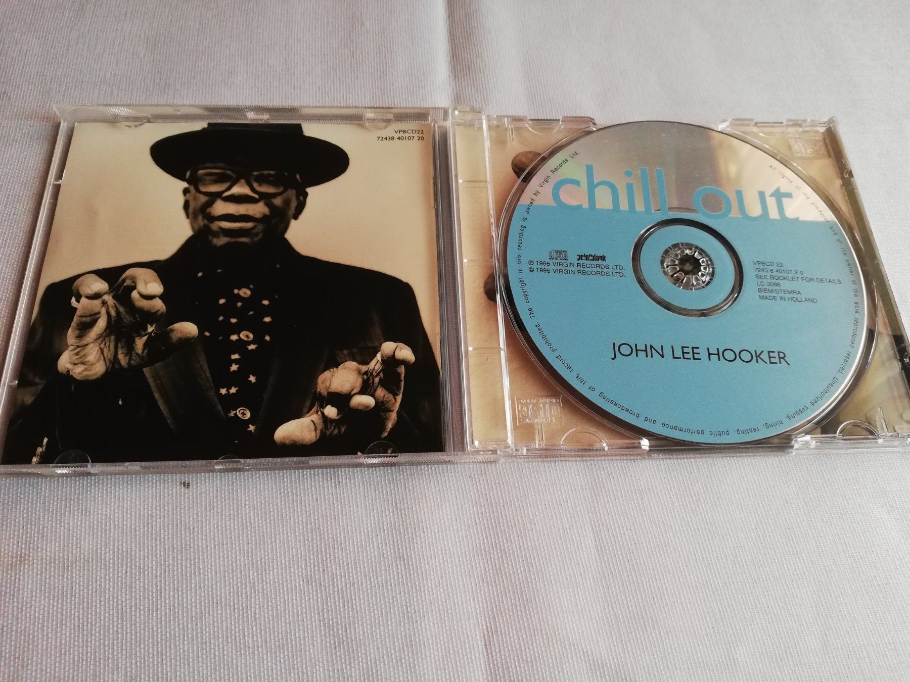 CDs: JOHN LEE HOOKER - CHILL OUT – D'occasion à Bern par Vinylsound.ch 2