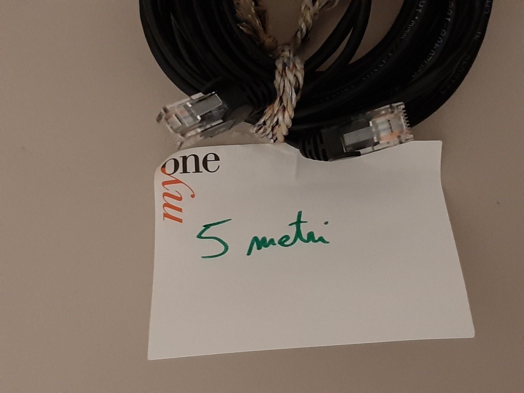 Cavi: Ethernet cable - 500 cm – Usato da Porza venduto da ulletta1 1