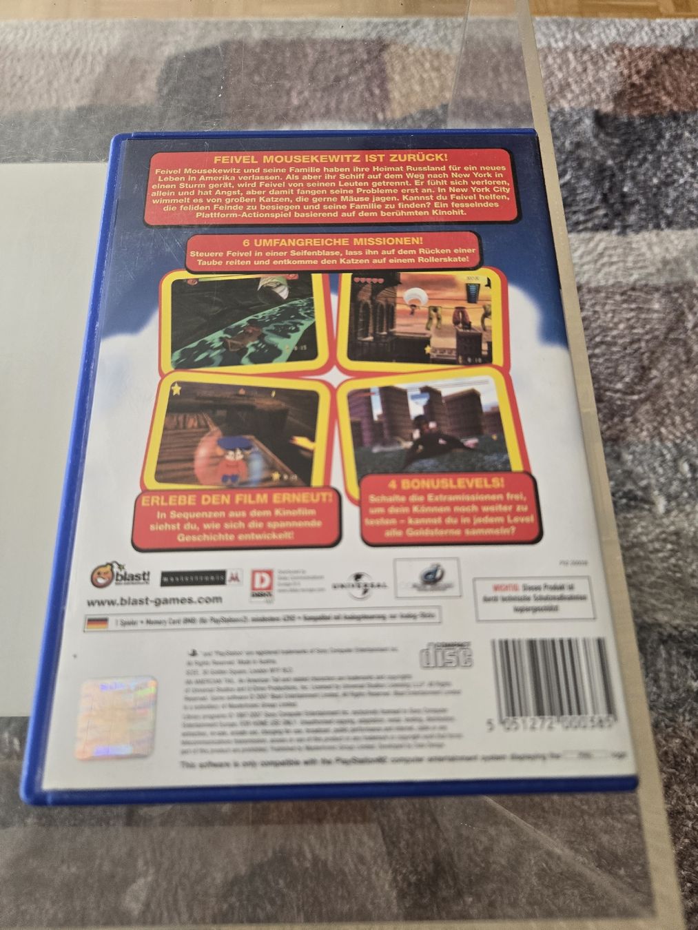 Giochi: Feivel der Mauswanderer PS2 – Usato da Bussigny venduto da Kfdlt 1