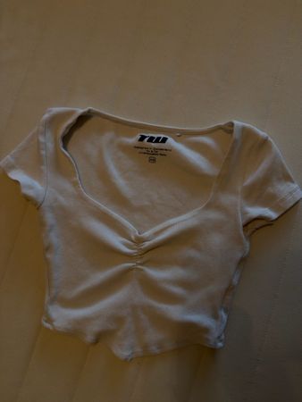 Haut court blanc taille XS