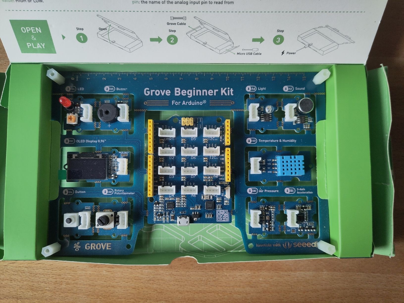 Arduino Elektronikbauteile: Grove Beginner Kit for Arduino – Gebraucht aus Dübendorf von f1do