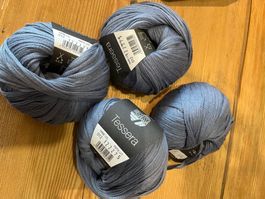 Lana Grossa Tessera blau