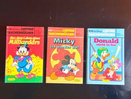 Lustige Taschenbücher LTB, Nr. 86, 87, 88, 1. Auflagen!