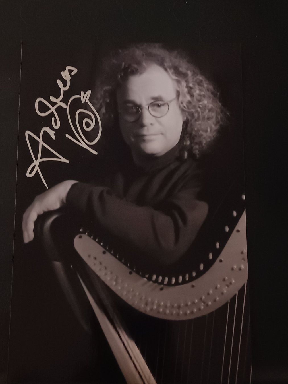 Autogramme: Andreas Vollenweider - 13x18cm - persönlich gesammelt – Gebraucht aus Menziken von Artographs