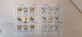 2 Briefmarken Sonderblöcke aus S.Tome E Principe
