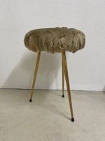 60er Jahre ORGINAL runder Hocker
