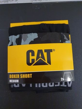 Neu - Caterpillar - Boxershorts -1x schw.1xcamouflage Gr.M